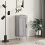 Sonoma gray engineered wood sideboard 34.5x34x90 cm by vidaXL, Sideboards - Ref: Foro24-830442, Price: 58,65 €, Discount: %