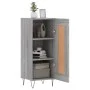 Sonoma gray engineered wood sideboard 34.5x34x90 cm by vidaXL, Sideboards - Ref: Foro24-830442, Price: 57,93 €, Discount: %