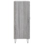 Sonoma gray engineered wood sideboard 34.5x34x90 cm by vidaXL, Sideboards - Ref: Foro24-830442, Price: 58,65 €, Discount: %