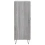 Sonoma gray engineered wood sideboard 34.5x34x90 cm by vidaXL, Sideboards - Ref: Foro24-830442, Price: 57,93 €, Discount: %