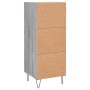 Sonoma gray engineered wood sideboard 34.5x34x90 cm by vidaXL, Sideboards - Ref: Foro24-830442, Price: 58,65 €, Discount: %