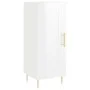 Glossy white plywood sideboard 34.5x34x90 cm by vidaXL, Sideboards - Ref: Foro24-830430, Price: 61,54 €, Discount: %