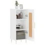 Hochglanzweißes Sperrholz-Sideboard 34,5 x 34 x 90 cm von vidaXL, Sideboards - Ref: Foro24-830430, Preis: 61,54 €, Rabatt: %