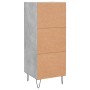 Concrete gray plywood sideboard 34.5x34x90 cm by vidaXL, Sideboards - Ref: Foro24-830440, Price: 56,18 €, Discount: %