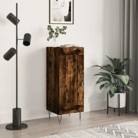 Sideboard aus Holzwerkstoff Räuchereiche 34,5x34x90 cm von vidaXL, Sideboards - Ref: Foro24-830441, Preis: 56,31 €, Rabatt: %