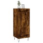 Engineered wood smoked oak sideboard 34.5x34x90 cm by vidaXL, Sideboards - Ref: Foro24-830441, Price: 57,04 €, Discount: %