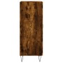 Engineered wood smoked oak sideboard 34.5x34x90 cm by vidaXL, Sideboards - Ref: Foro24-830441, Price: 57,04 €, Discount: %