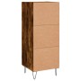 Engineered wood smoked oak sideboard 34.5x34x90 cm by vidaXL, Sideboards - Ref: Foro24-830441, Price: 57,04 €, Discount: %