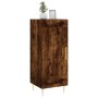 Sideboard aus geräuchertem Eichenholzwerkstoff, 34,5 x 34 x 90 cm von vidaXL, Sideboards - Ref: Foro24-830433, Preis: 60,49 €...