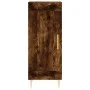 Smoked oak engineered wood sideboard 34.5x34x90 cm by vidaXL, Sideboards - Ref: Foro24-830433, Price: 59,71 €, Discount: %
