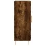 Smoked oak engineered wood sideboard 34.5x34x90 cm by vidaXL, Sideboards - Ref: Foro24-830433, Price: 59,71 €, Discount: %