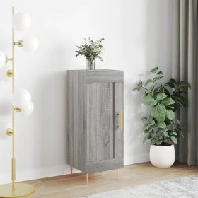 Engineered wood gray Sonoma sideboard 34.5x34x90 cm by vidaXL, Sideboards - Ref: Foro24-830434, Price: 63,31 €, Discount: %