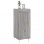 Engineered wood gray Sonoma sideboard 34.5x34x90 cm by vidaXL, Sideboards - Ref: Foro24-830434, Price: 64,15 €, Discount: %