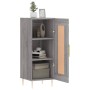 Engineered wood gray Sonoma sideboard 34.5x34x90 cm by vidaXL, Sideboards - Ref: Foro24-830434, Price: 64,15 €, Discount: %