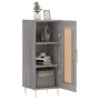 Engineered wood gray Sonoma sideboard 34.5x34x90 cm by vidaXL, Sideboards - Ref: Foro24-830434, Price: 63,31 €, Discount: %