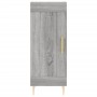 Engineered wood gray Sonoma sideboard 34.5x34x90 cm by vidaXL, Sideboards - Ref: Foro24-830434, Price: 64,15 €, Discount: %