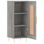 Engineered wood gray Sonoma sideboard 34.5x34x90 cm by vidaXL, Sideboards - Ref: Foro24-830434, Price: 64,15 €, Discount: %