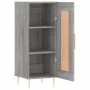 Engineered wood gray Sonoma sideboard 34.5x34x90 cm by vidaXL, Sideboards - Ref: Foro24-830434, Price: 63,31 €, Discount: %