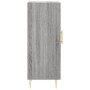 Engineered wood gray Sonoma sideboard 34.5x34x90 cm by vidaXL, Sideboards - Ref: Foro24-830434, Price: 64,15 €, Discount: %