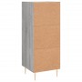 Engineered wood gray Sonoma sideboard 34.5x34x90 cm by vidaXL, Sideboards - Ref: Foro24-830434, Price: 64,15 €, Discount: %