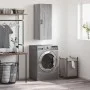 Armario de pared gris Sonoma 34,5x34x90 cm de vidaXL, Aparadores - Ref: Foro24-828866, Precio: 49,36 €, Descuento: %
