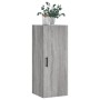 Armario de pared gris Sonoma 34,5x34x90 cm de vidaXL, Aparadores - Ref: Foro24-828866, Precio: 49,91 €, Descuento: %
