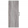 Armario de pared gris Sonoma 34,5x34x90 cm de vidaXL, Aparadores - Ref: Foro24-828866, Precio: 49,91 €, Descuento: %