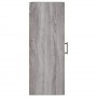 Armario de pared gris Sonoma 34,5x34x90 cm