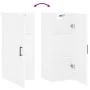 Weißer Wandschrank 34,5x34x90 cm von vidaXL, Sideboards - Ref: Foro24-828860, Preis: 54,93 €, Rabatt: %