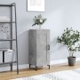 Sideboard aus grauem Betonsperrholz 34,5x34x90 cm von vidaXL, Sideboards - Ref: Foro24-830448, Preis: 60,60 €, Rabatt: %