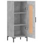 Aparador de madera contrachapada gris hormigón 34,5x34x90 cm de vidaXL, Aparadores - Ref: Foro24-830448, Precio: 60,60 €, Des...