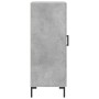 Aparador de madera contrachapada gris hormigón 34,5x34x90 cm de vidaXL, Aparadores - Ref: Foro24-830448, Precio: 60,60 €, Des...