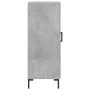 Gray concrete plywood sideboard 34.5x34x90 cm by vidaXL, Sideboards - Ref: Foro24-830448, Price: 59,93 €, Discount: %