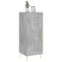 Concrete gray plywood sideboard 34.5x34x90 cm by vidaXL, Sideboards - Ref: Foro24-830432, Price: 56,86 €, Discount: %