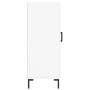 White engineered wood sideboard 34.5x34x90 cm by vidaXL, Sideboards - Ref: Foro24-830444, Price: 73,77 €, Discount: %