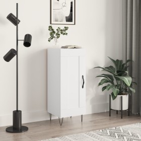 Aparador de madera contrachapada blanco brillante 34,5x34x90 cm de vidaXL, Aparadores - Ref: Foro24-830438, Precio: 61,14 €, ...