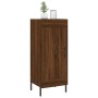 Oak brown engineered wood sideboard 34.5x34x90 cm by vidaXL, Sideboards - Ref: Foro24-830459, Price: 65,38 €, Discount: %