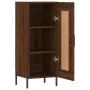 Oak brown engineered wood sideboard 34.5x34x90 cm by vidaXL, Sideboards - Ref: Foro24-830459, Price: 65,38 €, Discount: %