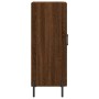 Oak brown engineered wood sideboard 34.5x34x90 cm by vidaXL, Sideboards - Ref: Foro24-830459, Price: 65,38 €, Discount: %
