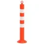 Traffic control bollards 10 pcs with PE chain 75 cm by vidaXL, Road and traffic signs - Ref: Foro24-150964, Price: 210,44 €, ...