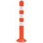 Traffic control bollards 10 pcs with PE chain 75 cm by vidaXL, Road and traffic signs - Ref: Foro24-150964, Price: 210,44 €, ...