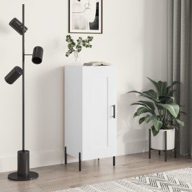 Weißes Sideboard aus Holzwerkstoff, 34,5 x 34 x 90 cm von vidaXL, Sideboards - Ref: Foro24-830452, Preis: 67,22 €, Rabatt: %