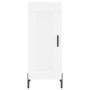 White engineered wood sideboard 34.5x34x90 cm by vidaXL, Sideboards - Ref: Foro24-830452, Price: 67,22 €, Discount: %