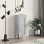 Betongraues Sperrholz-Sideboard 34,5 x 34 x 90 cm von vidaXL, Sideboards - Ref: Foro24-830456, Preis: 63,34 €, Rabatt: %