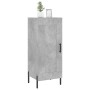 Betongraues Sperrholz-Sideboard 34,5 x 34 x 90 cm von vidaXL, Sideboards - Ref: Foro24-830456, Preis: 63,34 €, Rabatt: %