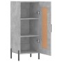 Betongraues Sperrholz-Sideboard 34,5 x 34 x 90 cm von vidaXL, Sideboards - Ref: Foro24-830456, Preis: 63,34 €, Rabatt: %