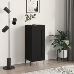 Black plywood sideboard 34.5x34x90 cm by vidaXL, Sideboards - Ref: Foro24-830453, Price: 67,22 €, Discount: %