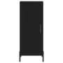Schwarzes Sperrholz-Sideboard 34,5 x 34 x 90 cm von vidaXL, Sideboards - Ref: Foro24-830453, Preis: 64,55 €, Rabatt: %