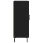 Aparador de madera contrachapada negro 34,5x34x90 cm de vidaXL, Aparadores - Ref: Foro24-830453, Precio: 64,55 €, Descuento: %