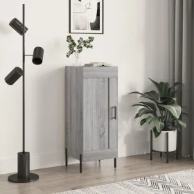 Sonoma gray engineered wood sideboard 34.5x34x90 cm by vidaXL, Sideboards - Ref: Foro24-830458, Price: 64,13 €, Discount: %